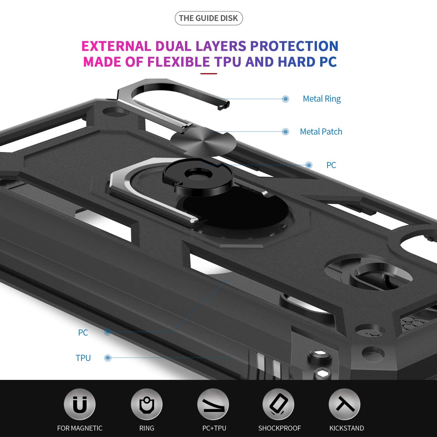 #color_GalaxyA40Casejs Black