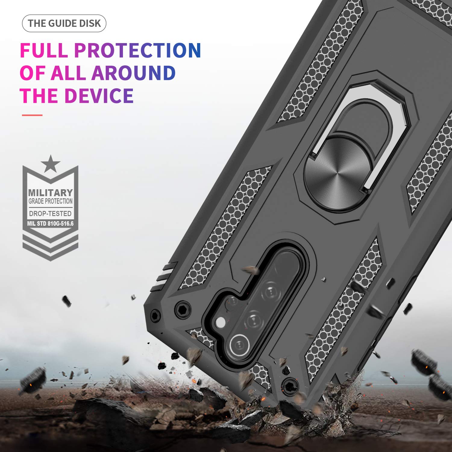 #color_RedmiNote8ProCase Black