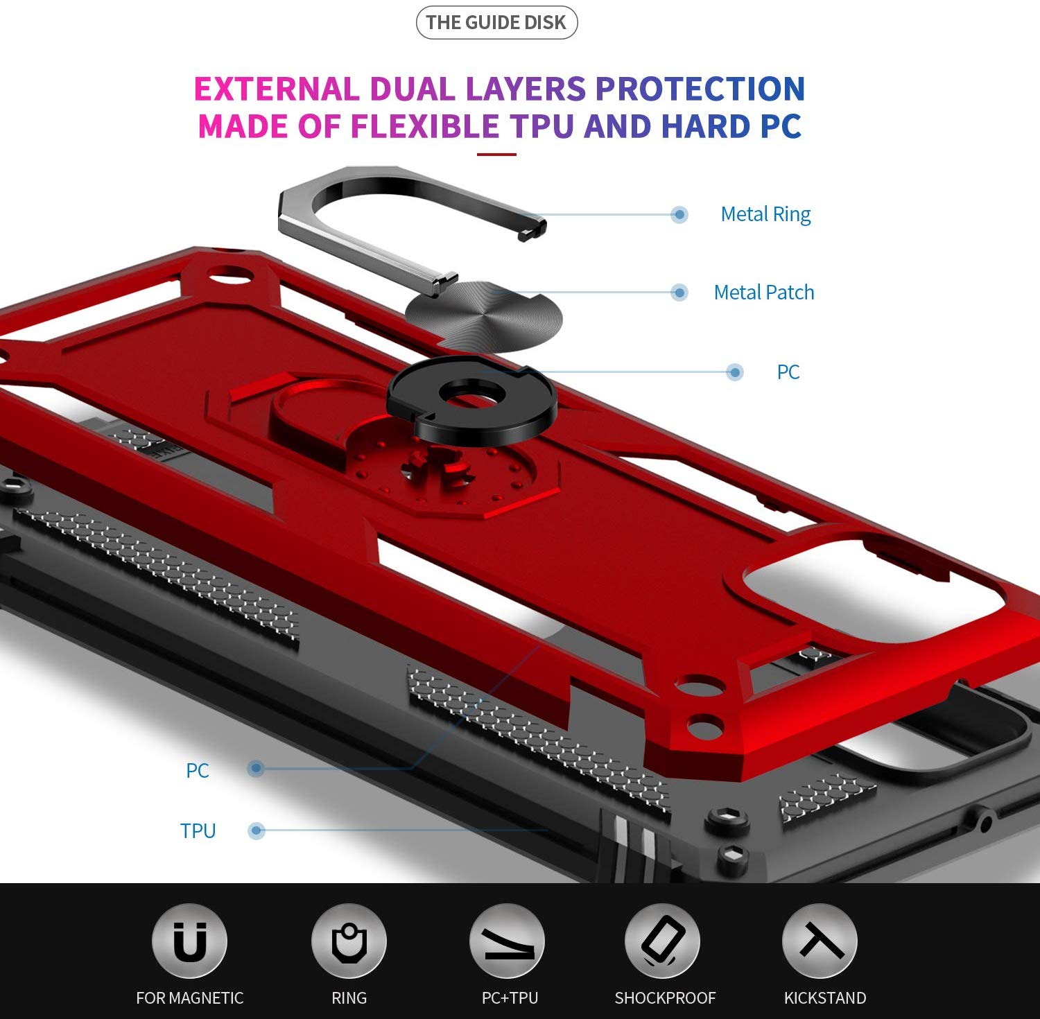 #color_GooglePixel4Case red