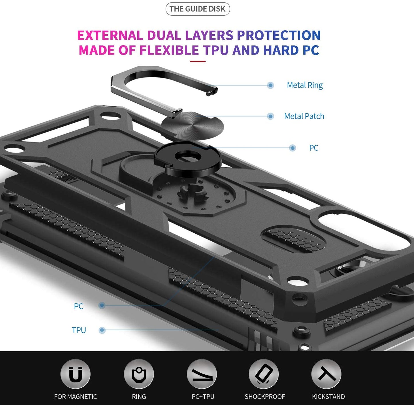 #color_GalaxyA20A30Cases Black