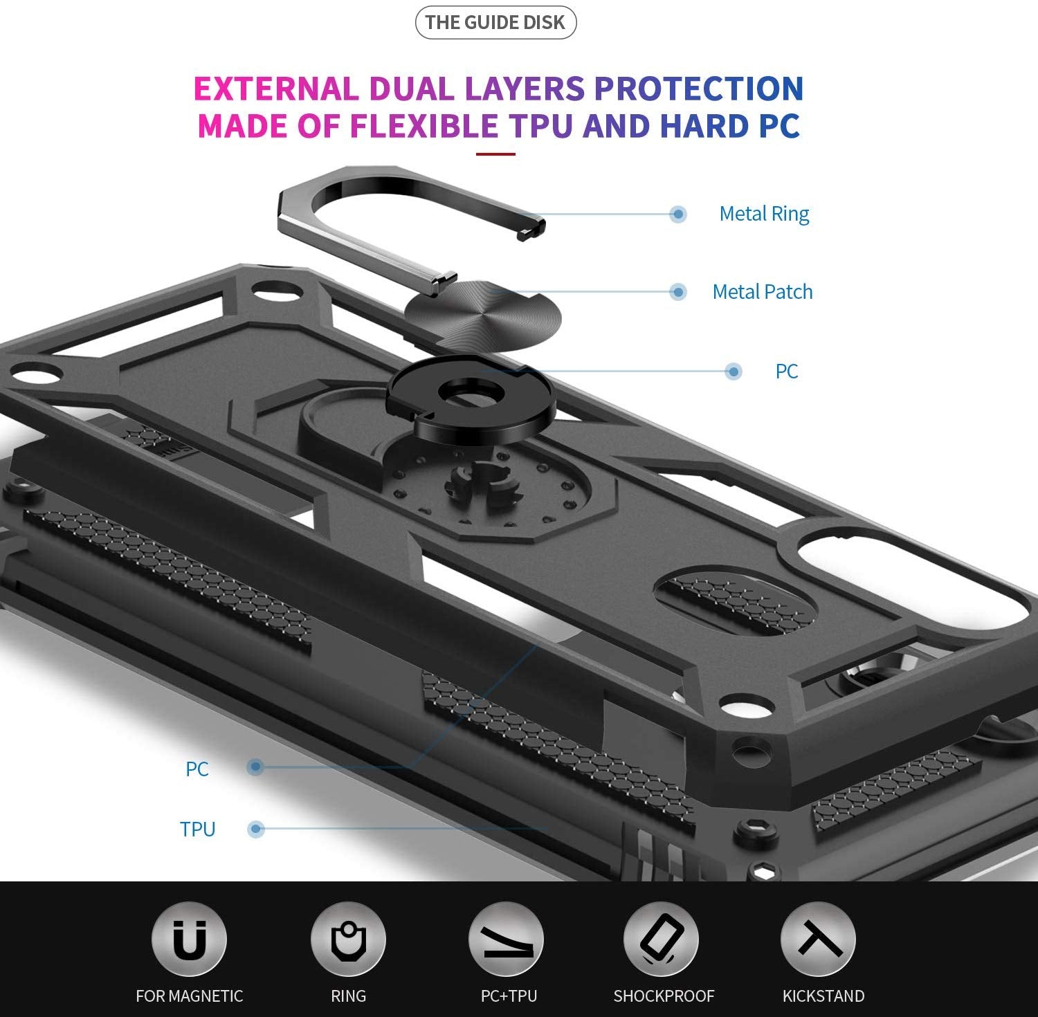 #color_GalaxyA20A30Cases Black