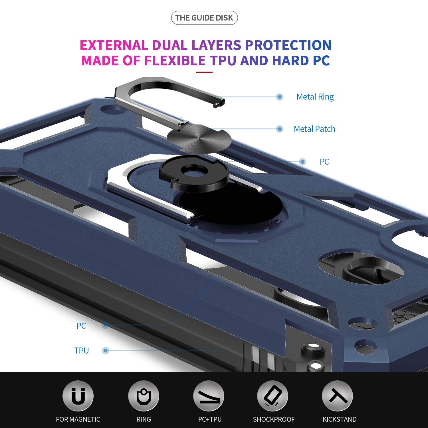 #color_GalaxyA40Casejs Blue