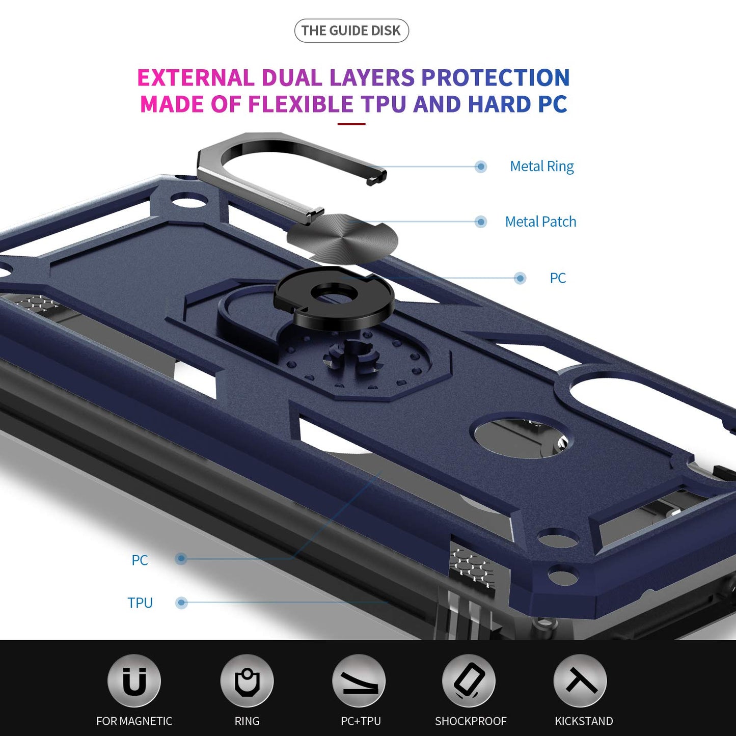 #color_RedmiNote8Case Blue