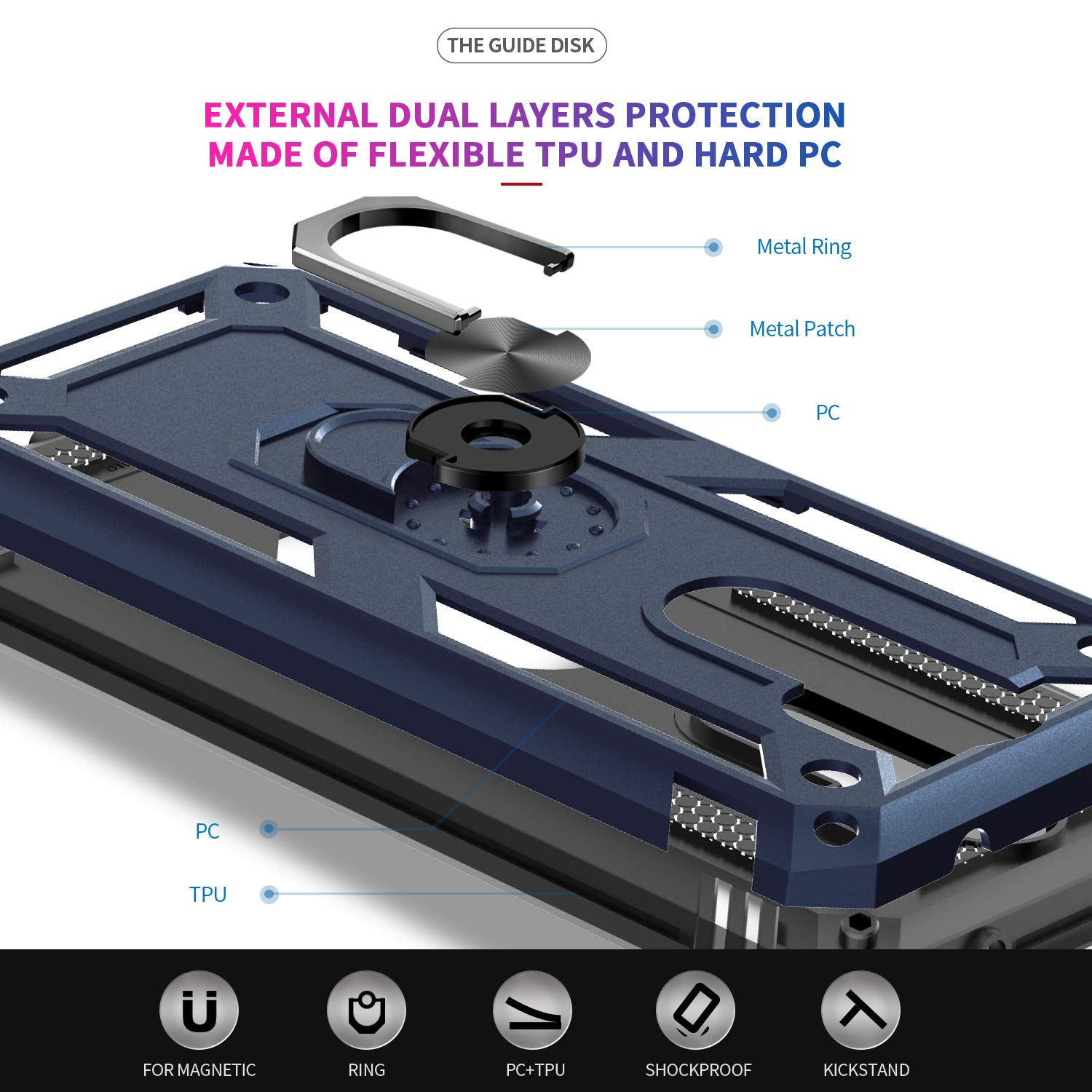 #color_RedmiNote8ProCase Blue
