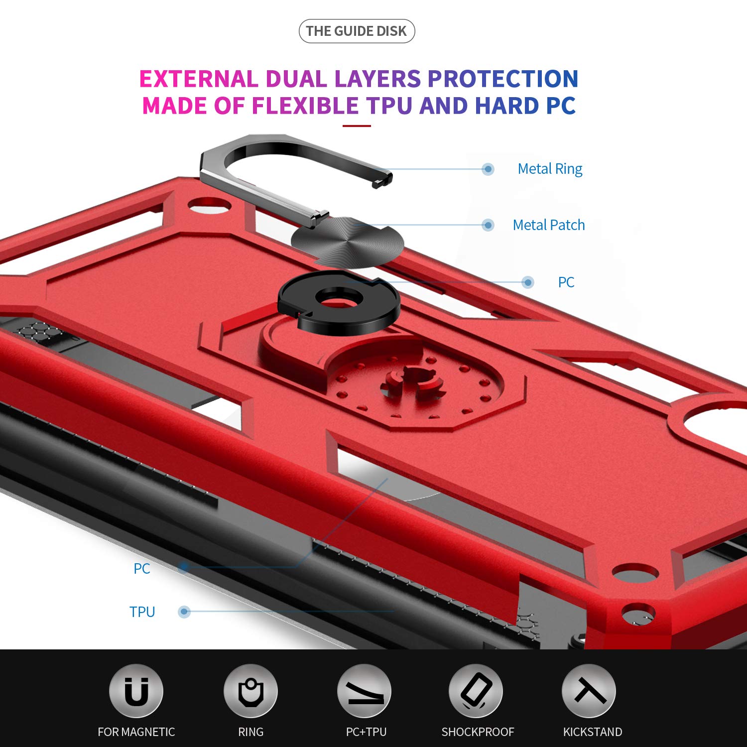 #color_SamsungGalaxyA905GCase Red
