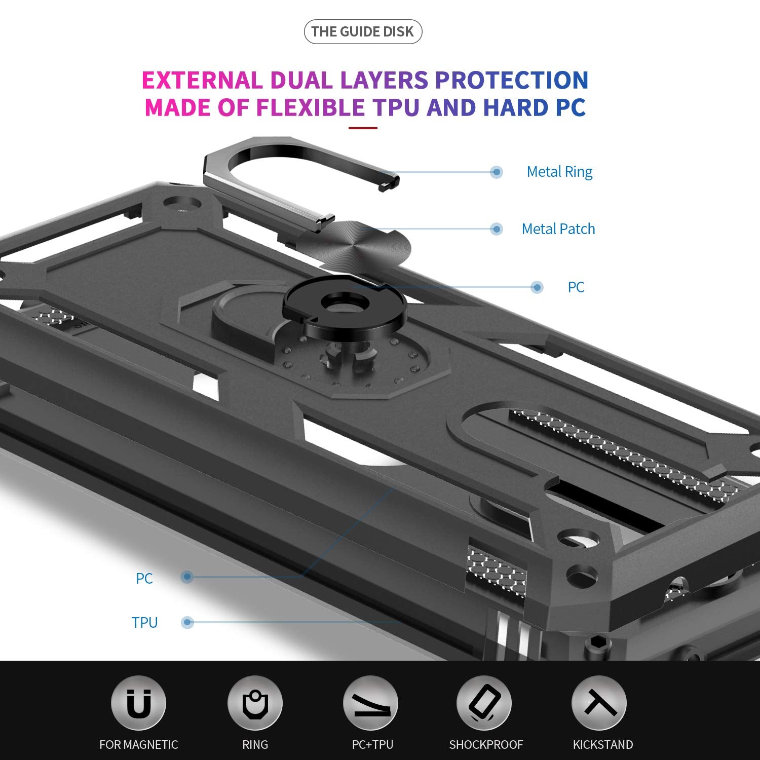 #color_RedmiNote8ProCase Black