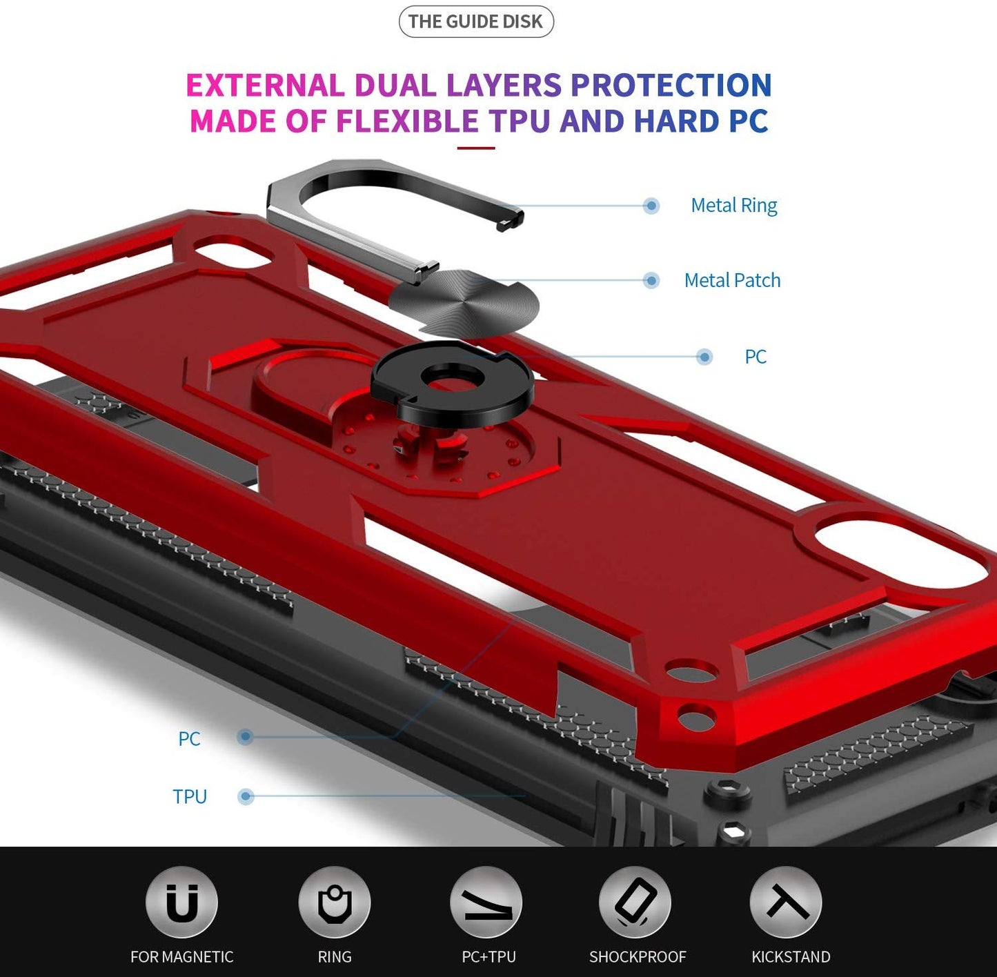 #color_GalaxyA10eCases Red