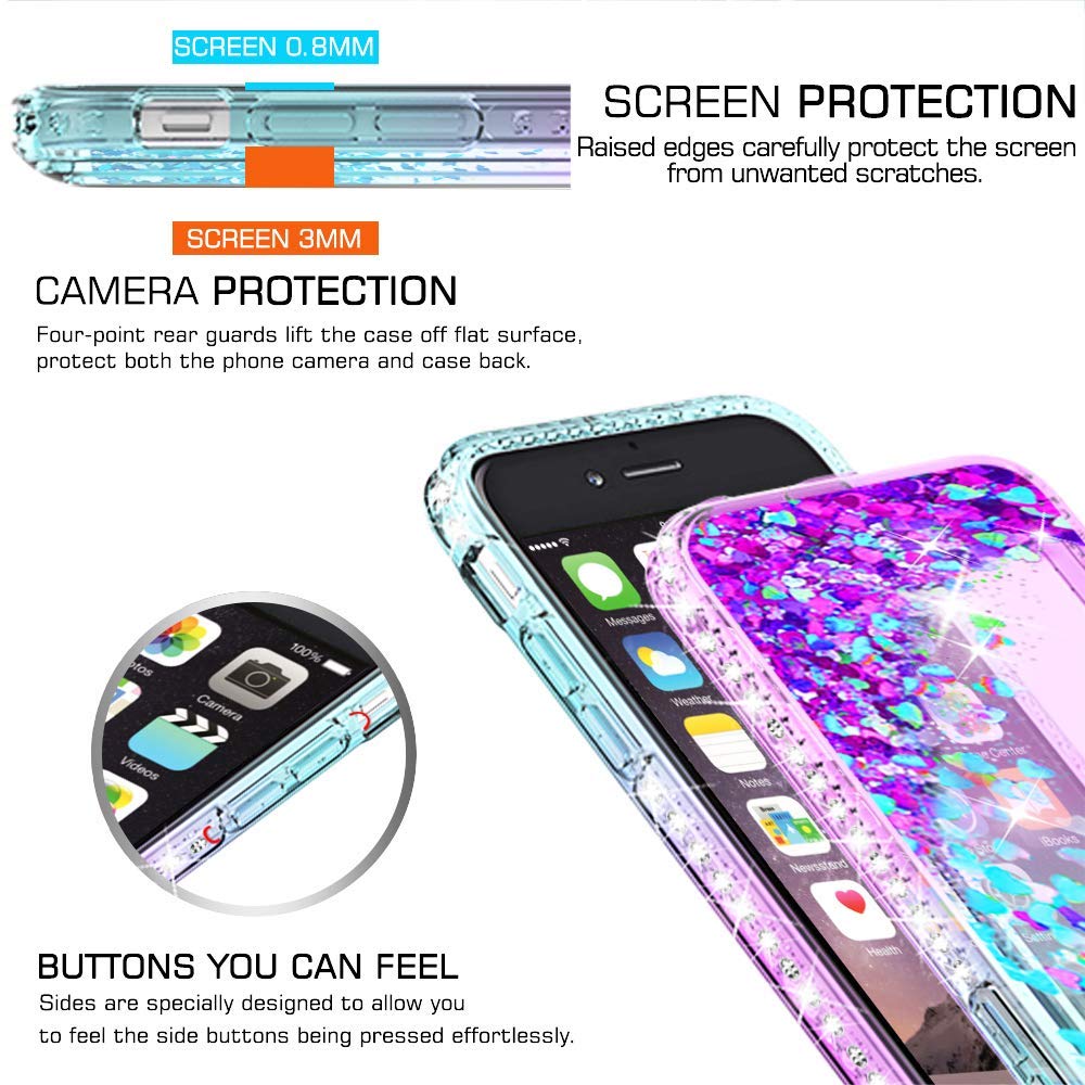 #color_iphone678plusGlitter teal