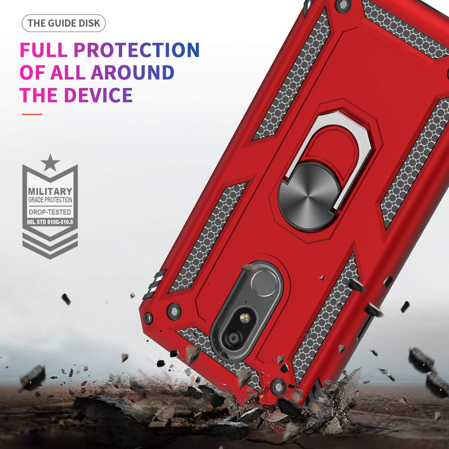#color_LGStylo5Case red