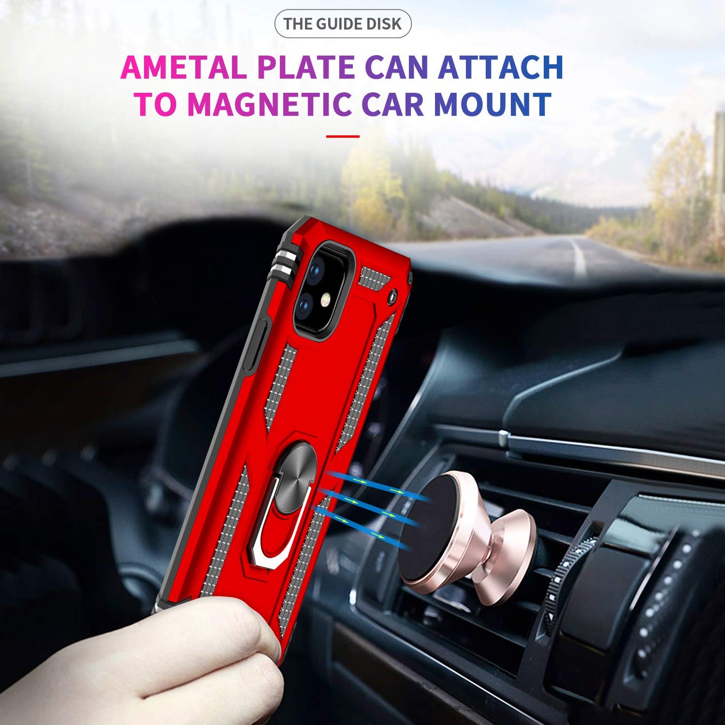 #color_iphone11case red