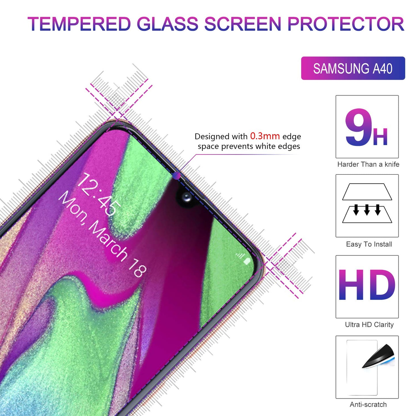 #color_GalaxyA40Casejs Black