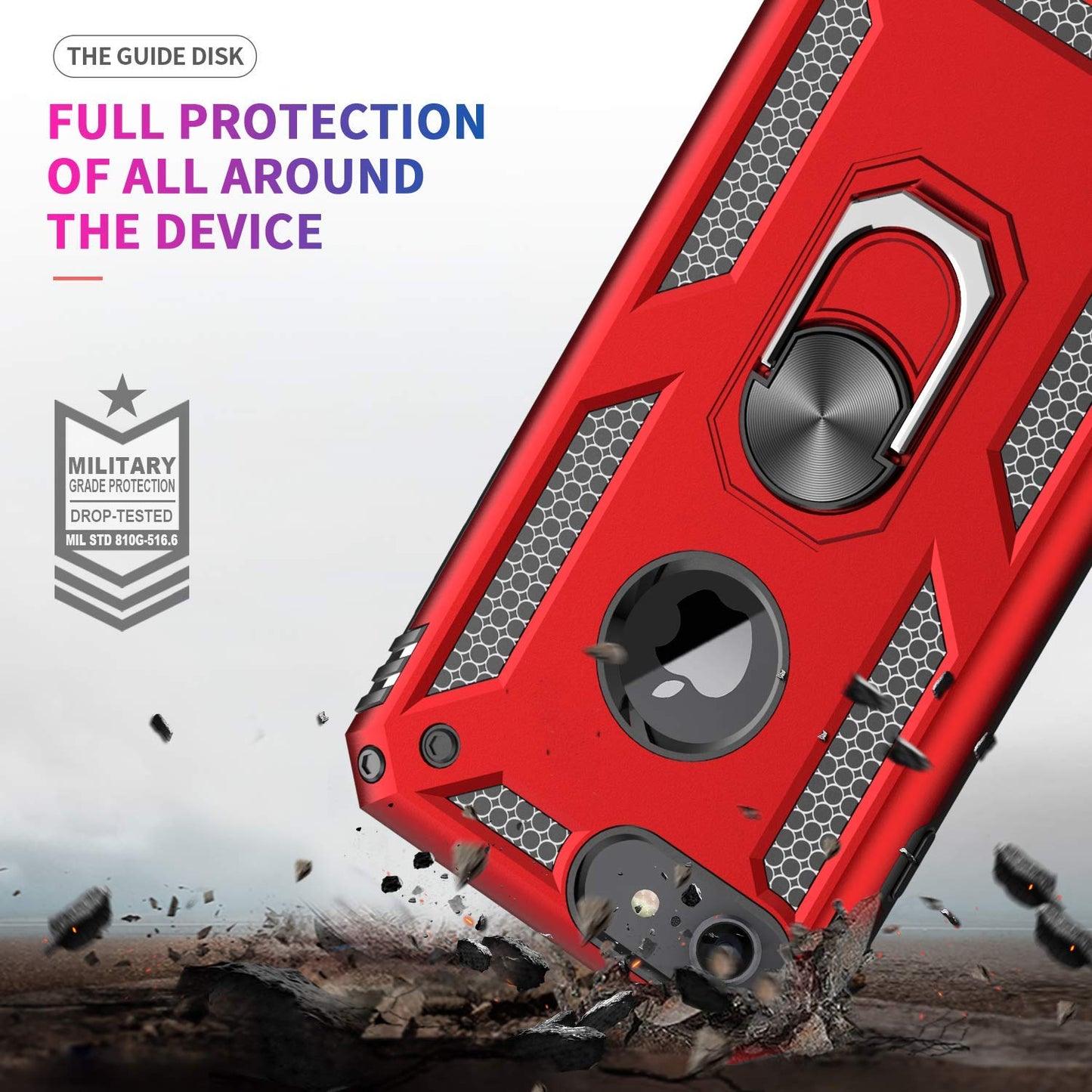 #color_iPhone678Case Red