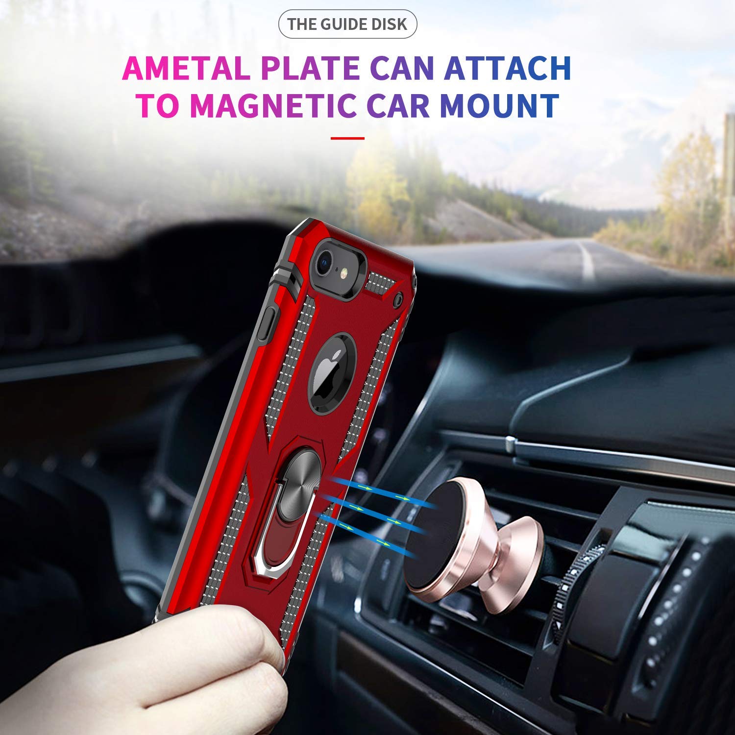#color_iPhone678Case Red