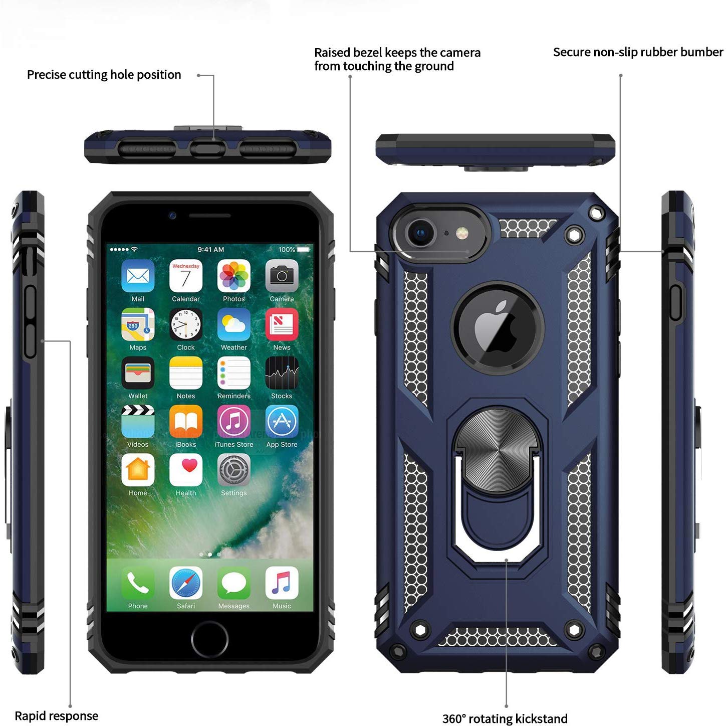 #color_iPhone678Case Blue