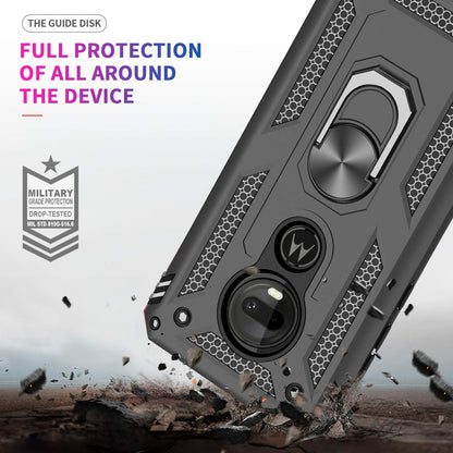 LeYi Moto G7 Case, Moto G7 Plus Case (Not Fit G7 Power/G7 Play) with Tempered Glass Screen Protector [2 Pack], [Military Grade] Defender Phone Case