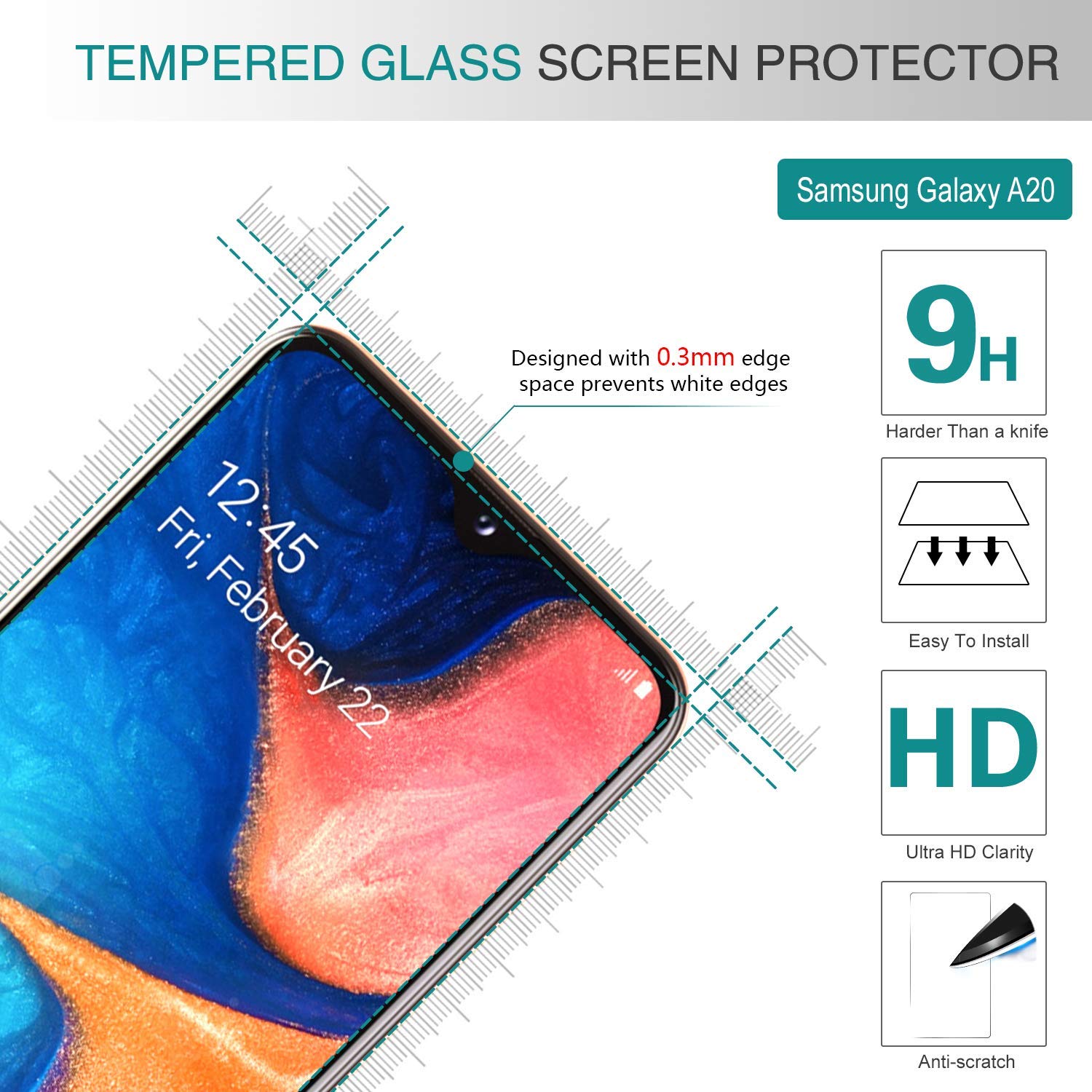 #color_GalaxyA20A30Cases Black