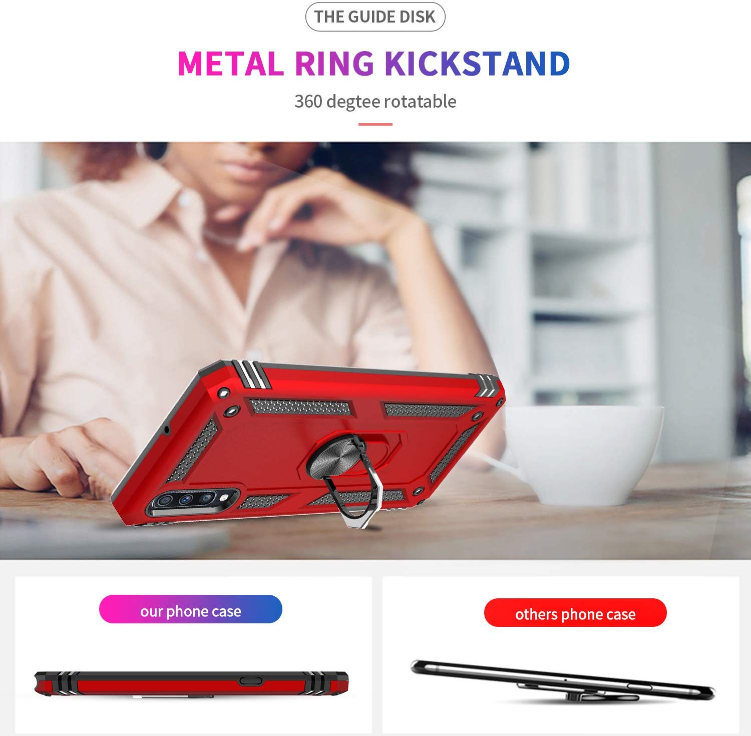 #color_GalaxyA50A50sA30sCase Red