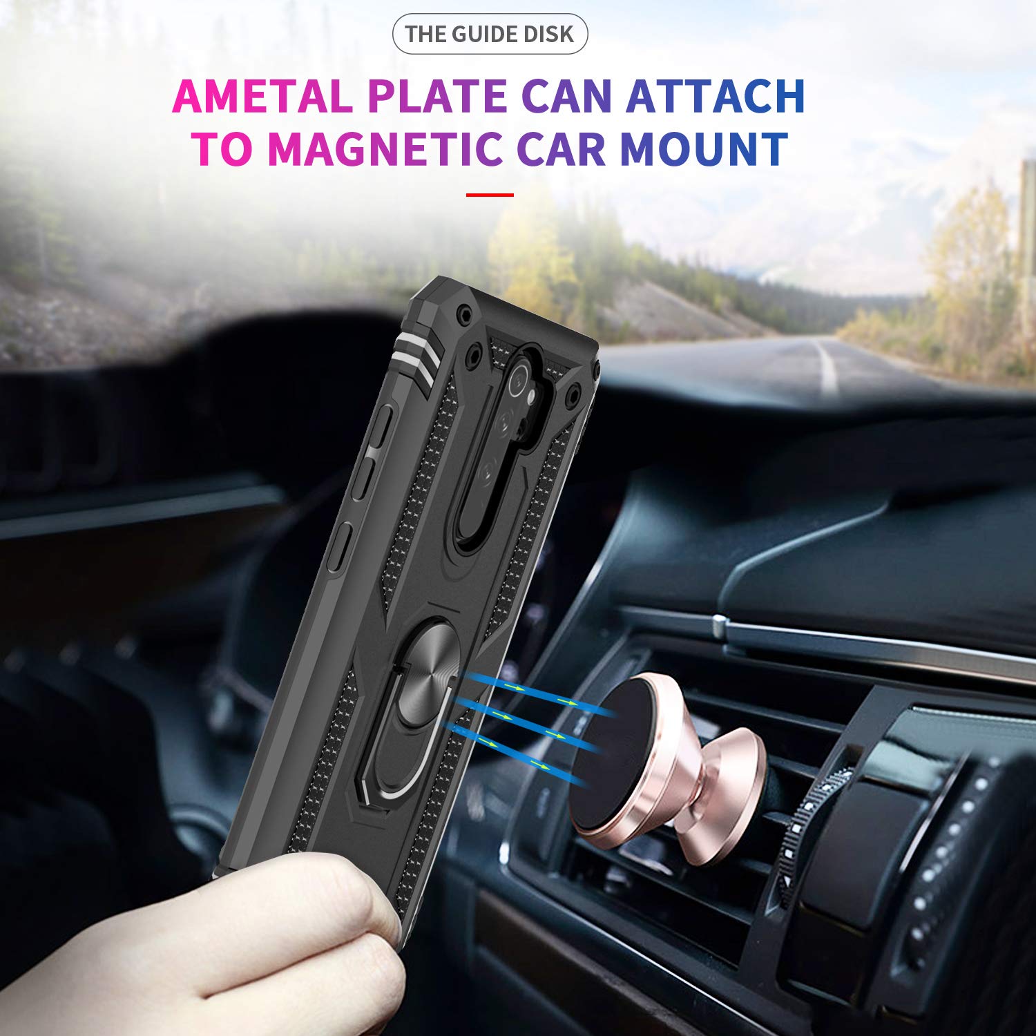 #color_RedmiNote8ProCase Black