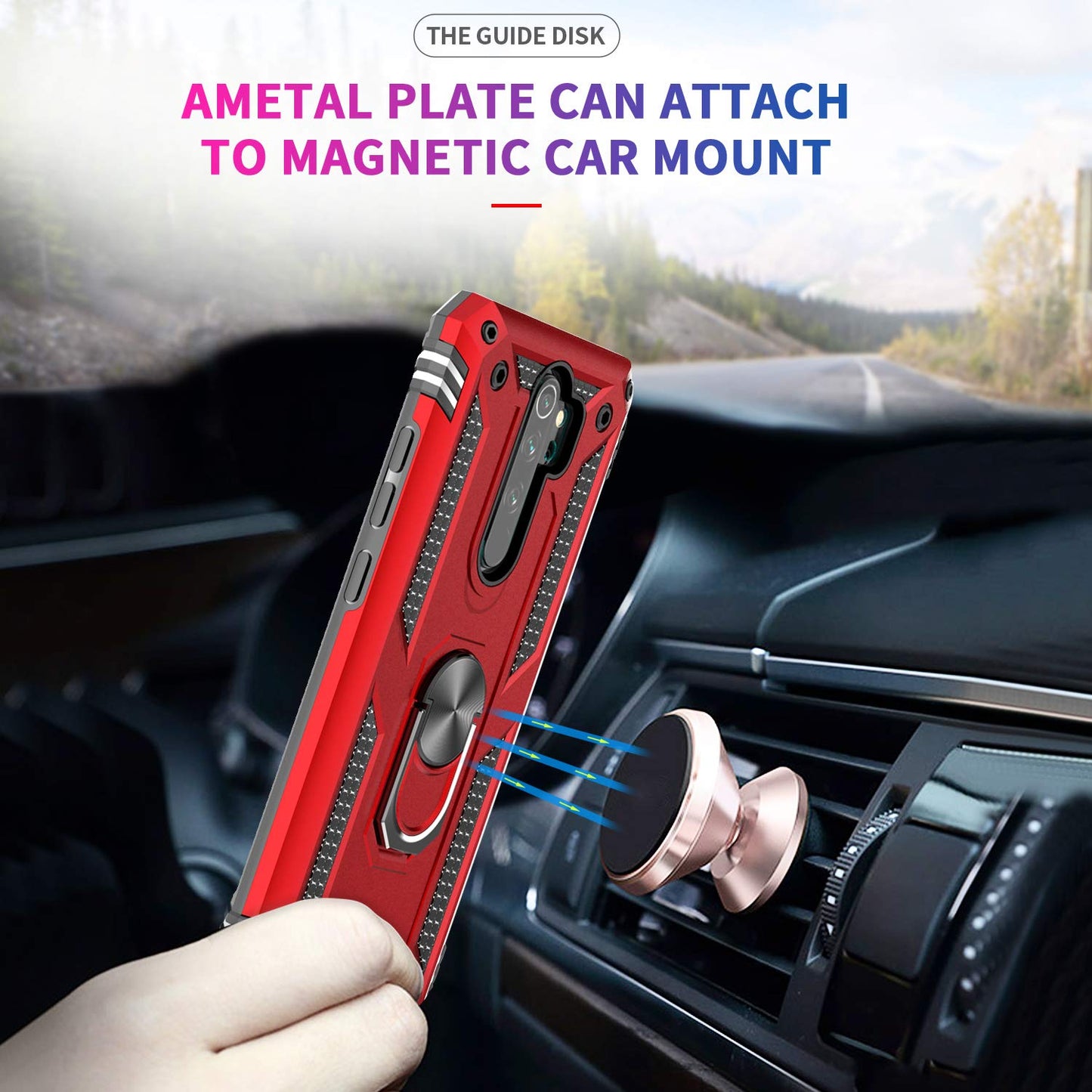 #color_RedmiNote8ProCase Red