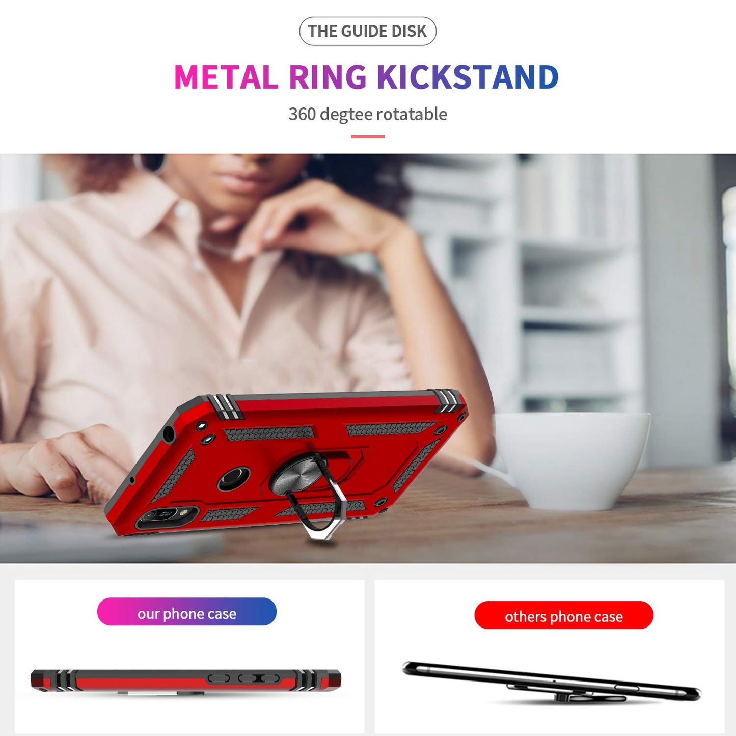 #color_HuaweiY62019Case Red