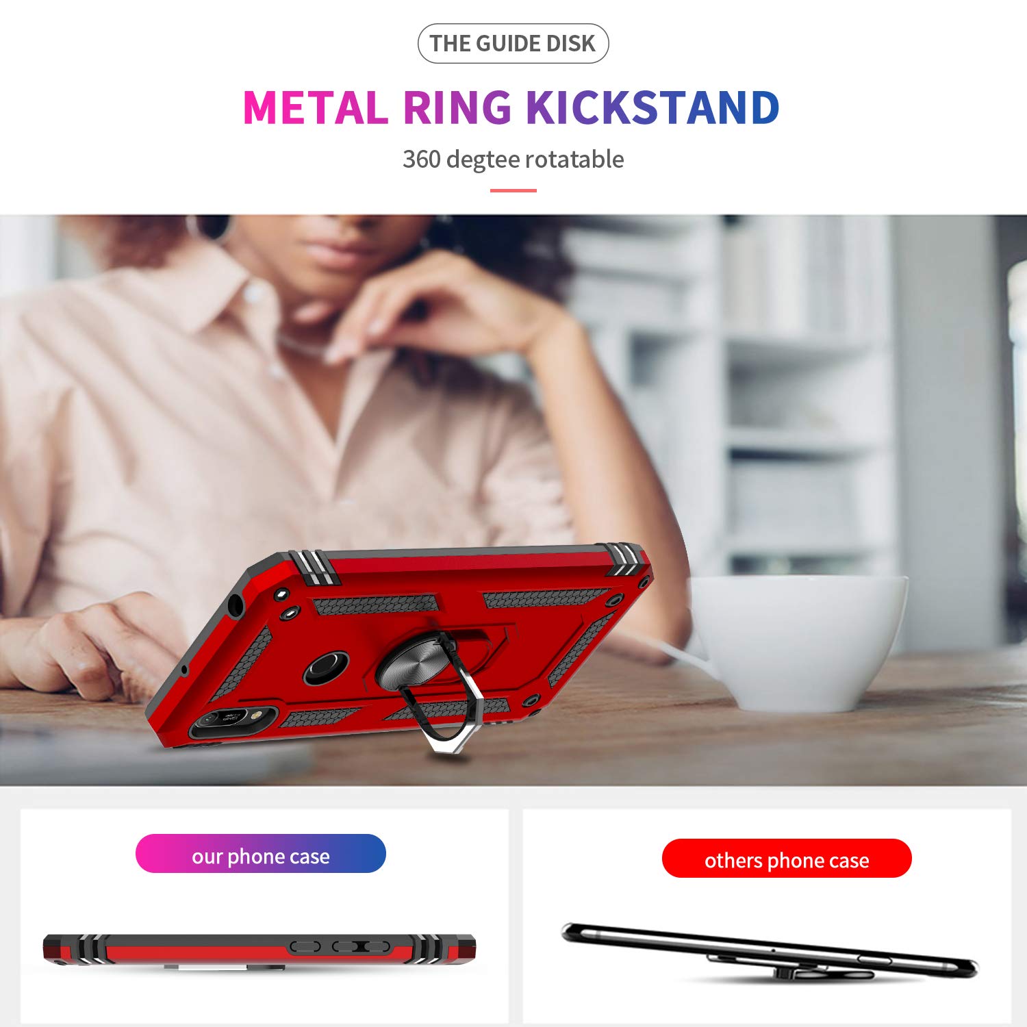#color_HuaweiY62019Case Red