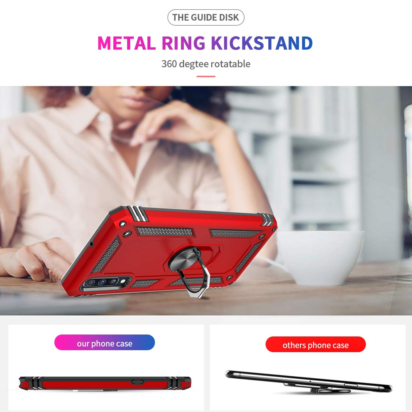 #color_SamsungGalaxyA905GCase Red